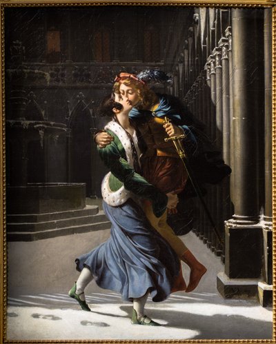 Emma i Eginhard, czyli miłosne sztuczki autorstwa Pierre Antoine Augustin Vafflard