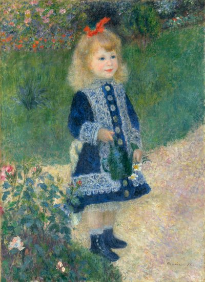 Dziewczyna z konewką autorstwa Pierre Auguste Renoir