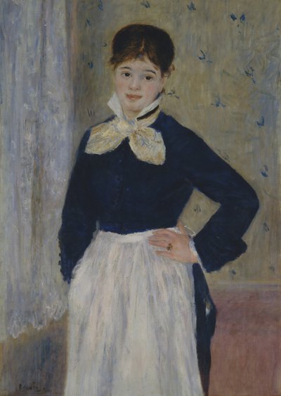 Kelnerka w restauracji Duvals, ca. 1875. autorstwa Pierre Auguste Renoir