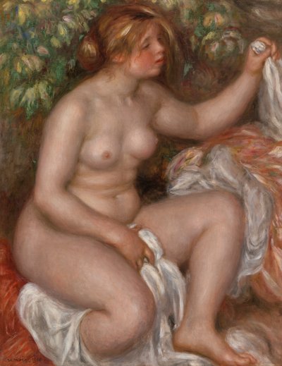 Po kąpieli autorstwa Pierre Auguste Renoir