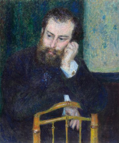 Alfred Sisley autorstwa Pierre Auguste Renoir