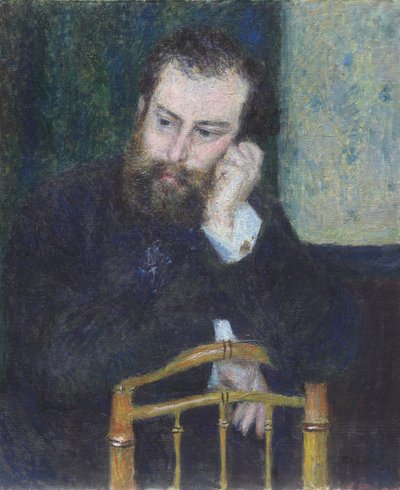 Alfred Sisley, 1876 autorstwa Pierre-Auguste Renoir
