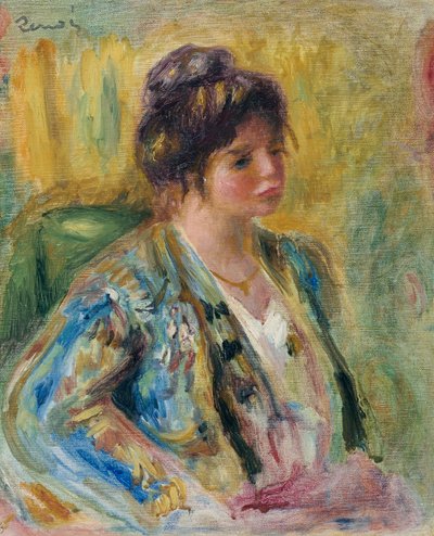 Popiersie kobiety w stroju orientalnym, ok. 1930 r. 1895 autorstwa Pierre Auguste Renoir