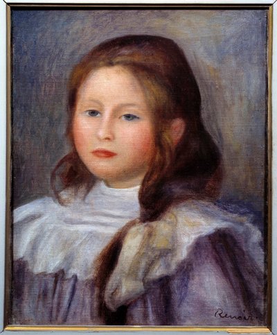 Obraz portretu dziecka autorstwa Pierre Auguste Renoir autorstwa Pierre Auguste Renoir