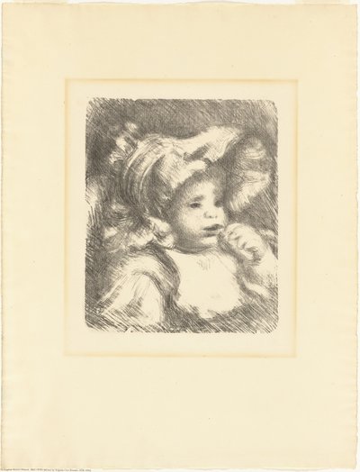 Dziecko z ciastkiem (Jean Renoir) autorstwa Pierre Auguste Renoir