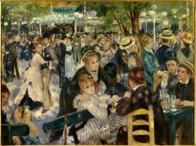 Taniec w Le Moulin de la Galette autorstwa Pierre Auguste Renoir