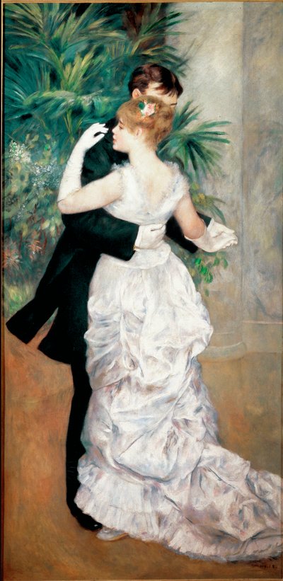 Taniec w mieście autorstwa Pierre Auguste Renoir