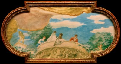Projekt do malowania sufitu autorstwa Pierre Auguste Renoir