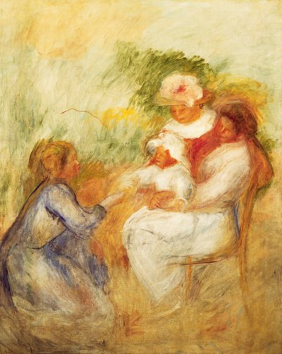Rodzina; Rodzina, ok. godz. 1896 autorstwa Pierre Auguste Renoir