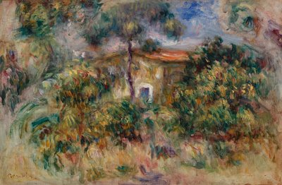 Dom wiejski autorstwa Pierre Auguste Renoir