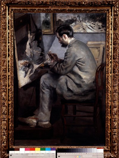 Frederic Bazille (1841-1870): portret autorstwa Pierre Auguste Renoir (1841-1919) autorstwa Pierre Auguste Renoir