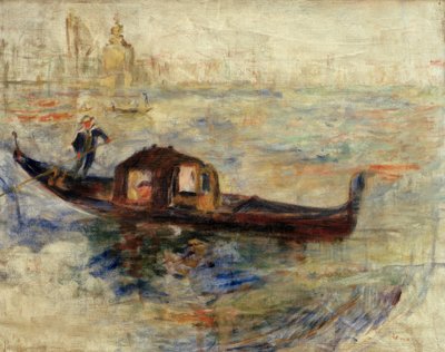 Gondola w Wenecji autorstwa Pierre Auguste Renoir