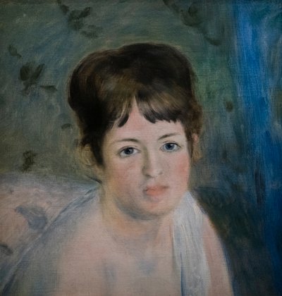 Głowa kobiety autorstwa Pierre Auguste Renoir