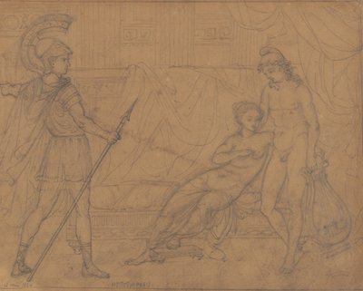 Hektor i Paryż autorstwa Pierre Auguste Renoir