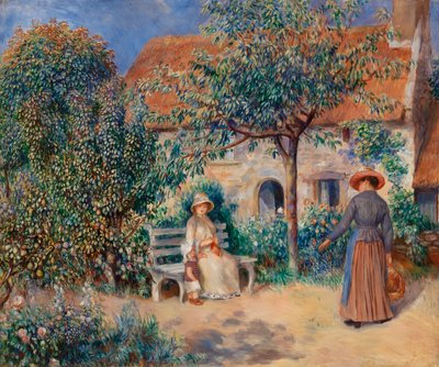 W Bretanii autorstwa Pierre Auguste Renoir