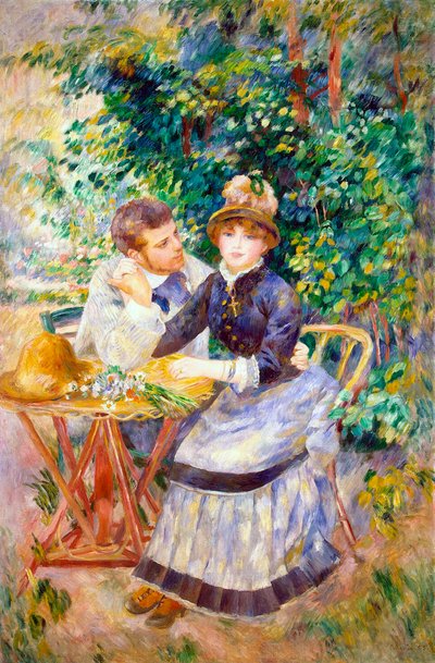 W ogrodzie, 1885. autorstwa Pierre Auguste Renoir