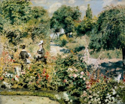 Ogród w Fontenay autorstwa Pierre Auguste Renoir