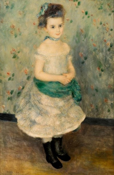 Jeanne Durand-Ruel autorstwa Pierre Auguste Renoir