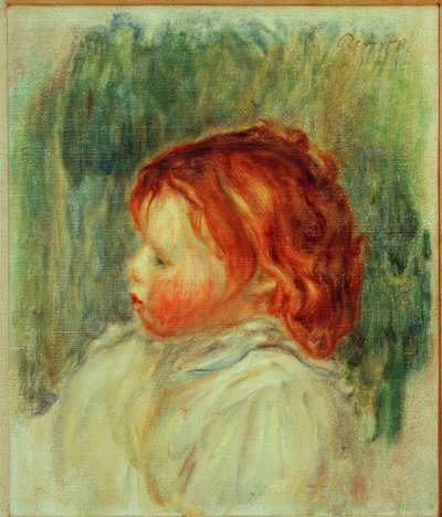 Portret dziecka autorstwa Pierre Auguste Renoir