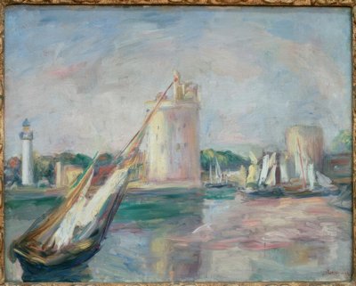 Wejście do portu La Rochelle autorstwa Pierre Auguste Renoir