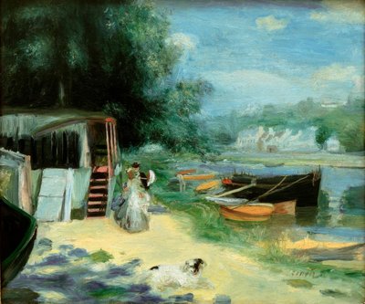 La Grenouillère autorstwa Pierre Auguste Renoir