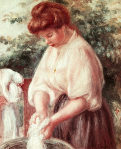 Pralka autorstwa Pierre Auguste Renoir
