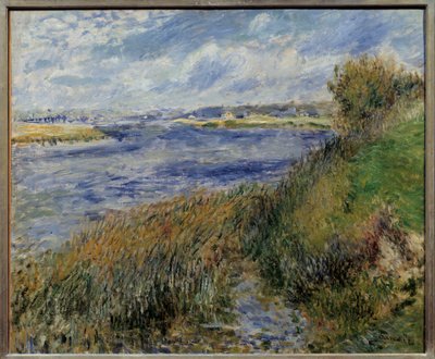 La seine a Champrosay. Obraz Pierre