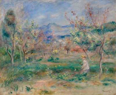 Krajobraz autorstwa Pierre Auguste Renoir