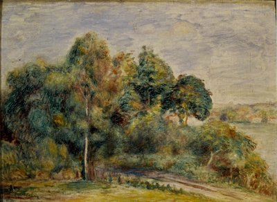 Krajobraz. Obraz Pierre Auguste Renoir (Pierre-Auguste autorstwa Pierre Auguste Renoir