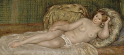 Duży Akt Wielki Akt, 1907 autorstwa Pierre Auguste Renoir