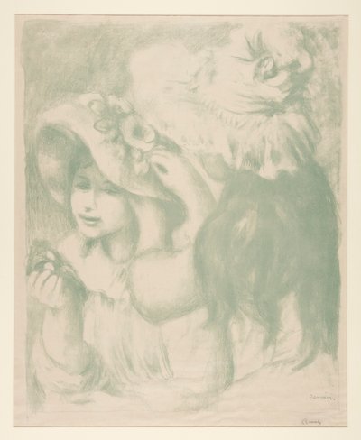 Le Chapeau ?pingl? (Przypięty Kapelusz) autorstwa Pierre Auguste Renoir