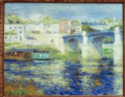 Most Chatou autorstwa Pierre Auguste Renoir