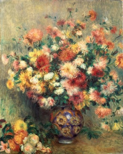 Dalie autorstwa Pierre Auguste Renoir