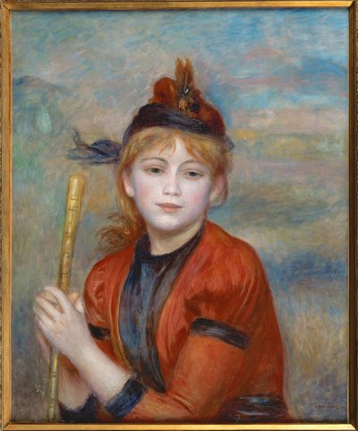 Wycieczkowicz (olej na płótnie) autorstwa Pierre Auguste Renoir