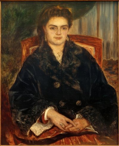 Pani Edouard Bernier autorstwa Pierre Auguste Renoir