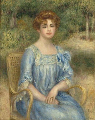 Pani Gaston Bernheim de Villers, z domu Suzanne Adler, 1901 autorstwa Pierre Auguste Renoir
