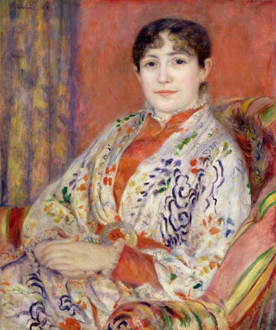 Madame Heriot, 1882 autorstwa Pierre Auguste Renoir