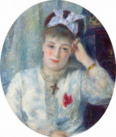 Marie Murer, 1877. autorstwa Pierre Auguste Renoir