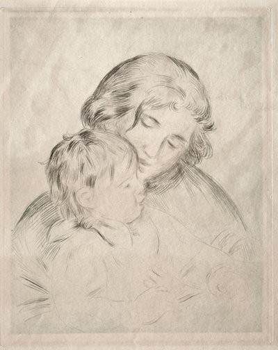 Matka i dziecko autorstwa Pierre-Auguste Renoir