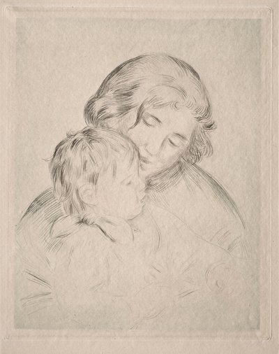 Matka i dziecko. autorstwa Pierre Auguste Renoir