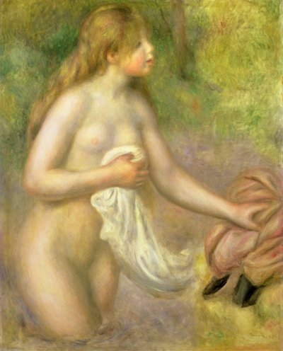 Akt w Brook autorstwa Pierre Auguste Renoir