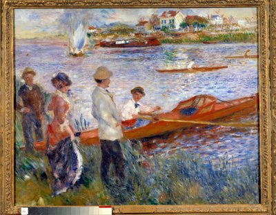 Wioślarze w Chatou autorstwa Pierre Auguste Renoir