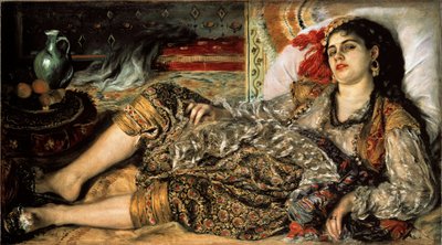 Odalisque autorstwa Pierre Auguste Renoir