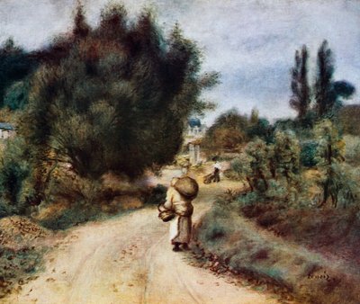 Na brzegach rzeki autorstwa Pierre Auguste Renoir