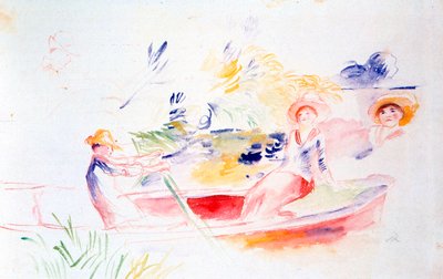 Na brzegu rzeki, XX wiek autorstwa Pierre Auguste Renoir