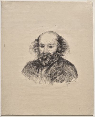 Paul Cézanne autorstwa Pierre Auguste Renoir