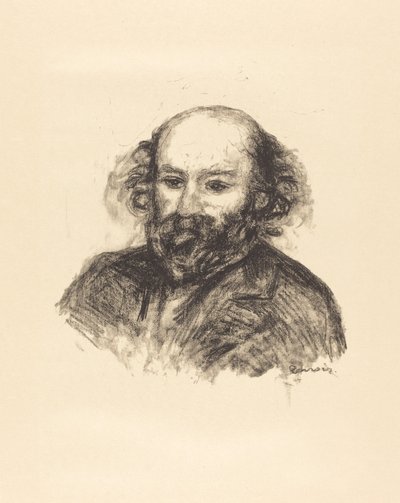 Paul Cezanne, 1902. autorstwa Pierre Auguste Renoir