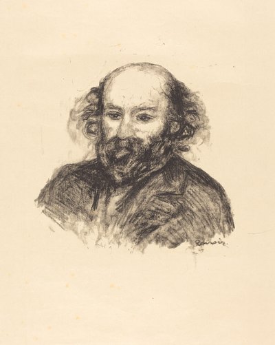 Paul Cezanne, 1902. autorstwa Pierre Auguste Renoir