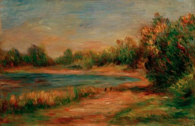 Krajobraz w Guernsey autorstwa Pierre Auguste Renoir