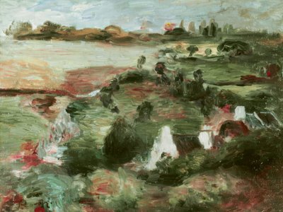 Krajobraz Bretanii autorstwa Pierre Auguste Renoir